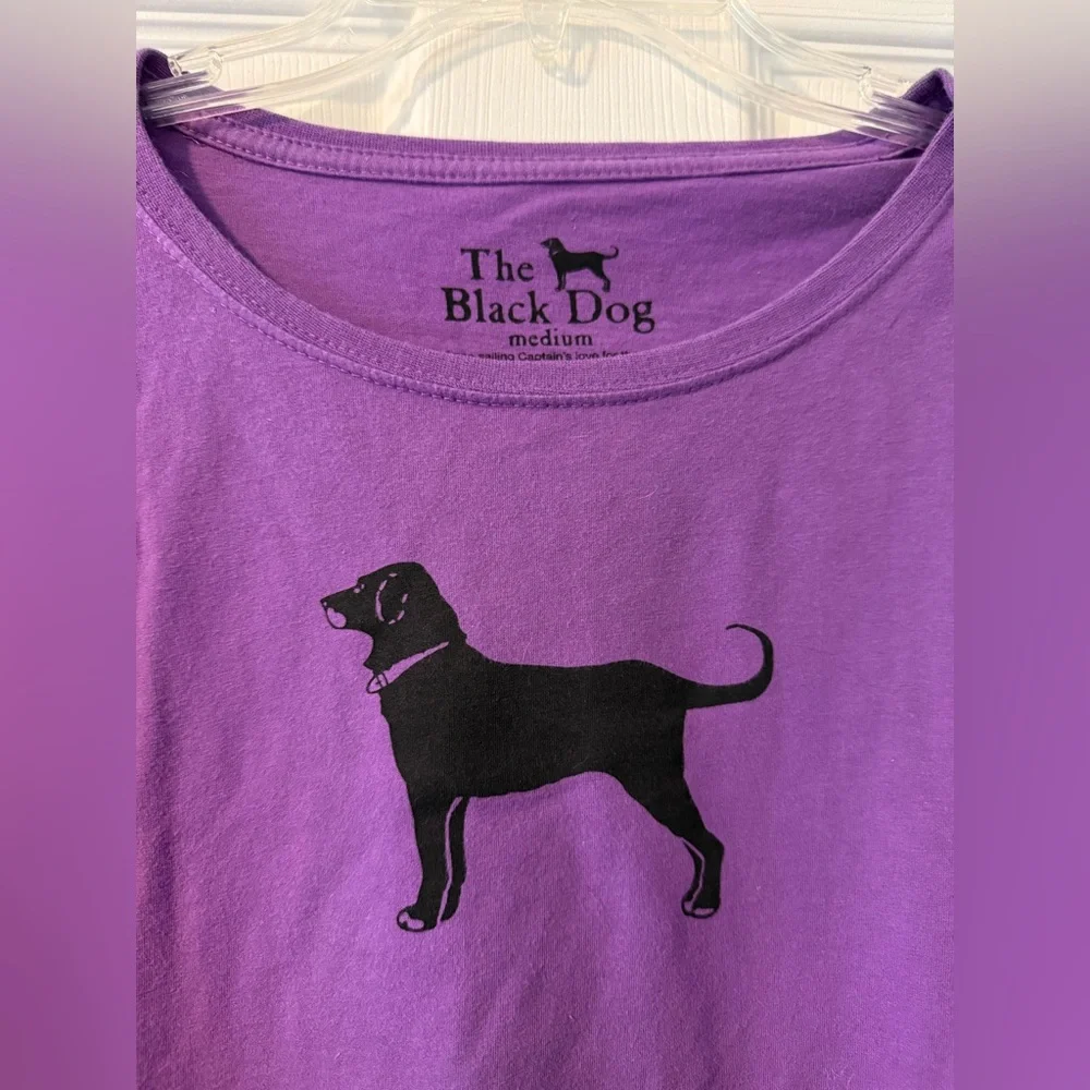 The Black Dog Purple Dog Graphic Shirt - Picture 2 of 3